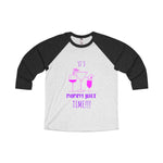 Mommy Juice Tri-Blend 3/4 Raglan Tee - Avion Cuatro
