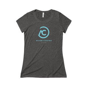 Blue AC Logo Short Sleeve Tee - Avion Cuatro