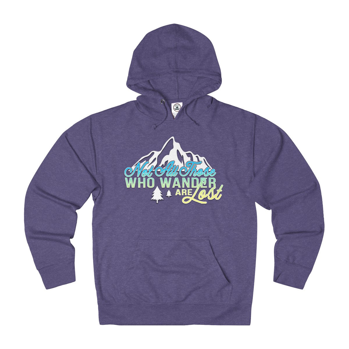 Men's Wander French Terry Hoodie - Avion Cuatro
