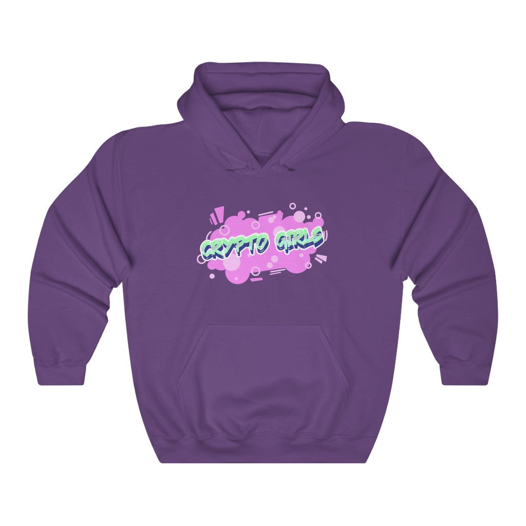 Crypto Girls Splash Hoodie