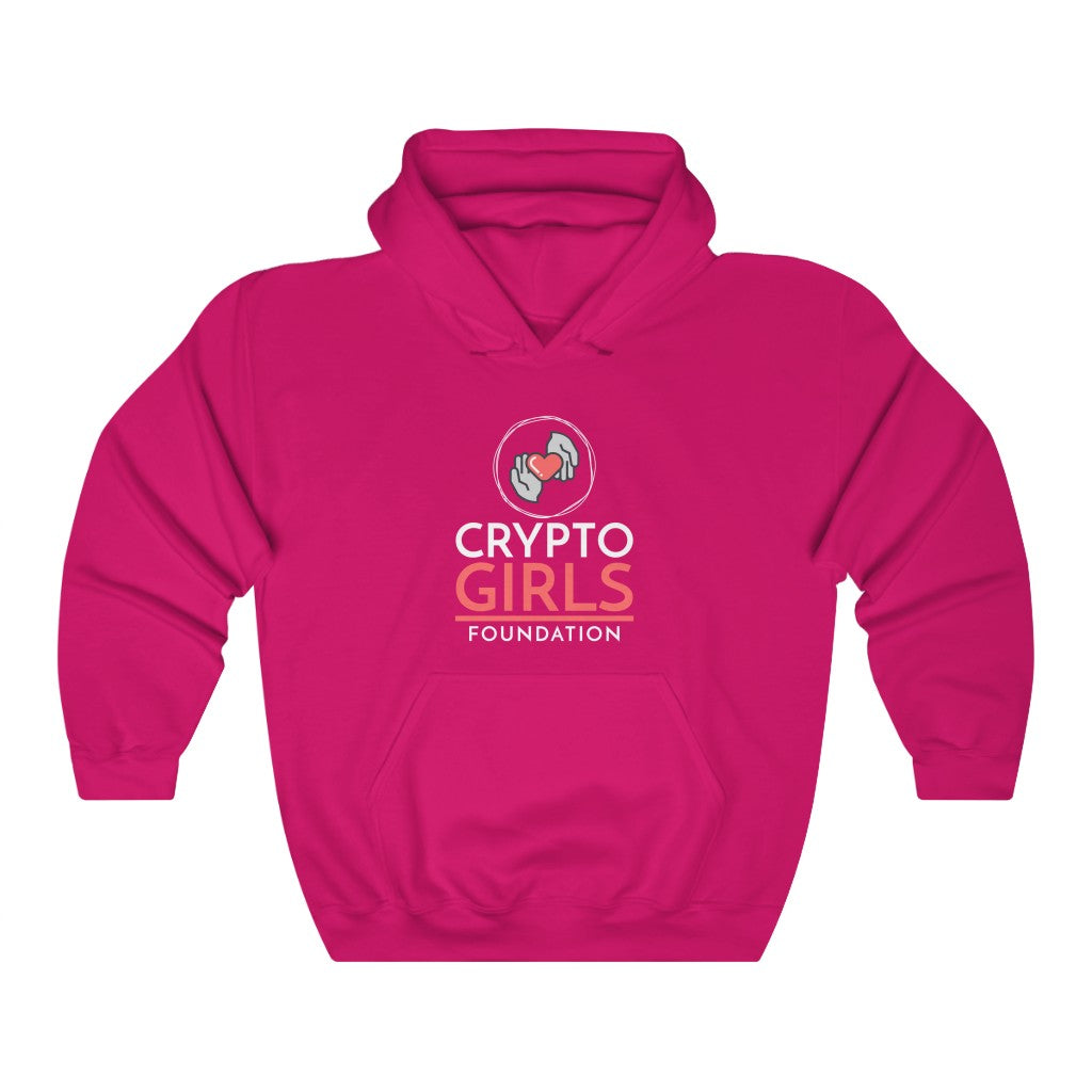 Crypto Girls Foundation Logo Hoodie