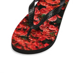 Red Rose Flip-Flops - Avion Cuatro