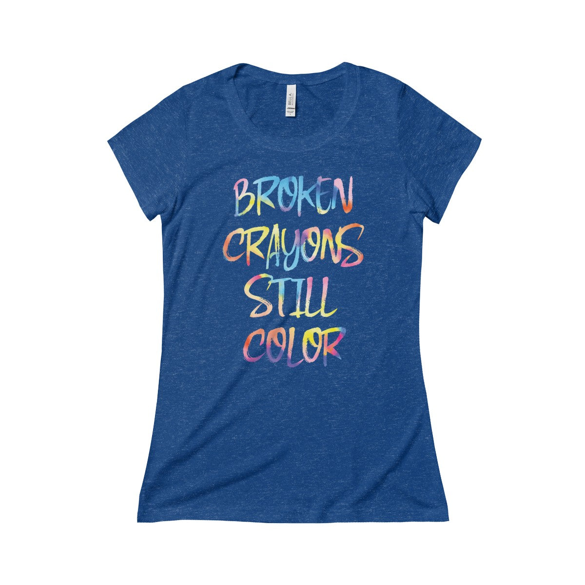 Triblend Broken Crayon Tee - Avion Cuatro