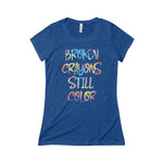 Triblend Broken Crayon Tee - Avion Cuatro