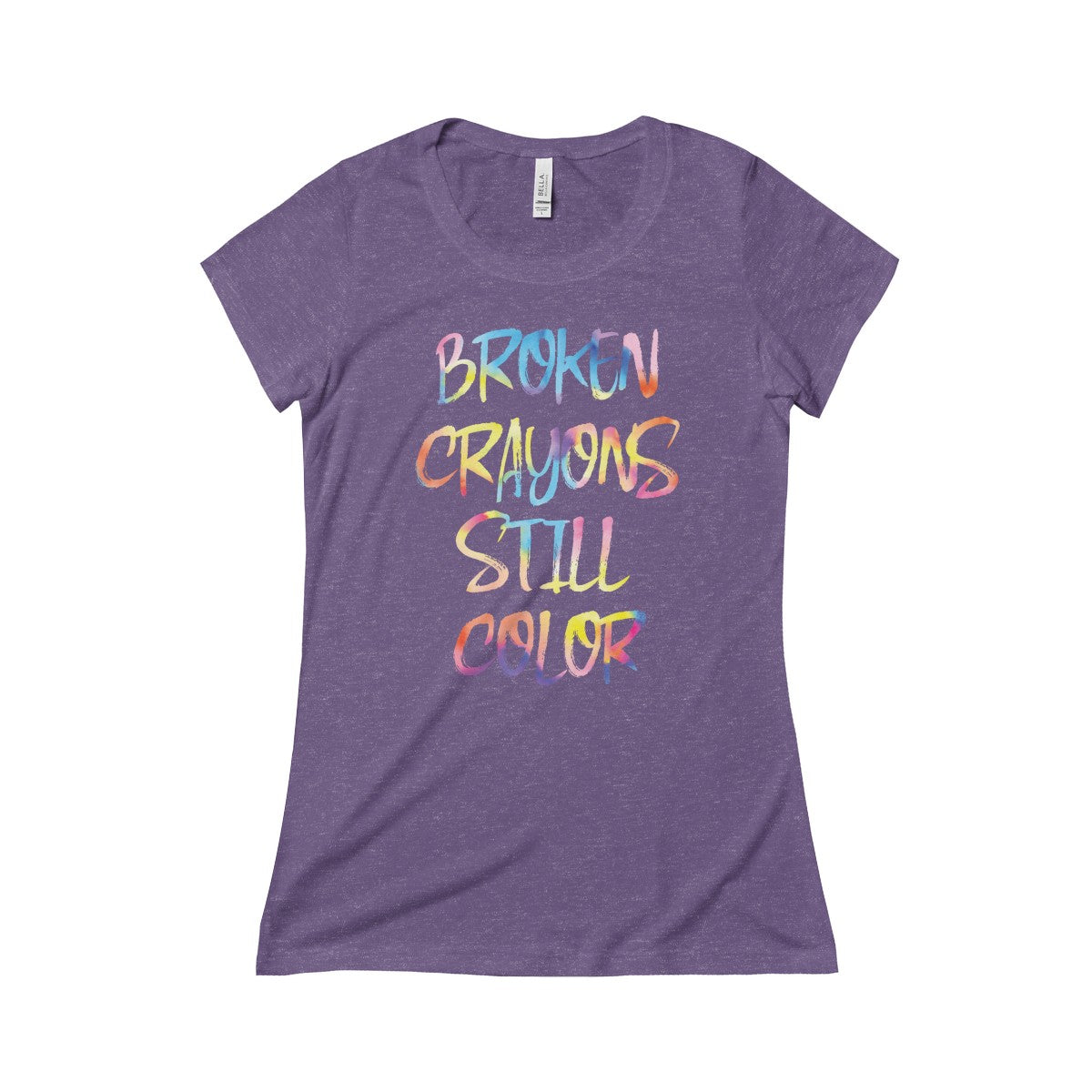Triblend Broken Crayon Tee - Avion Cuatro