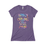 Triblend Broken Crayon Tee - Avion Cuatro