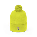 Crypto Girls Pom Pom Beanie