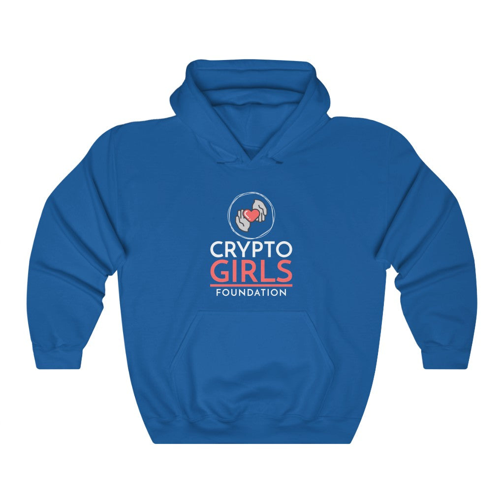 Crypto Girls Foundation Logo Hoodie