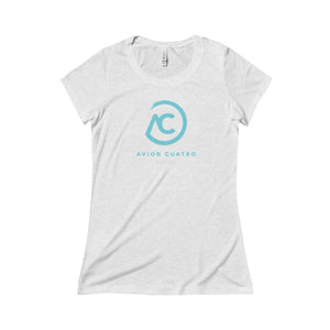 Blue AC Logo Short Sleeve Tee - Avion Cuatro