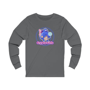 Crypto Girls Anime Long Sleeve Tee