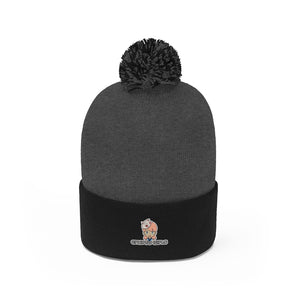 Crypto Girls Pom Pom Beanie