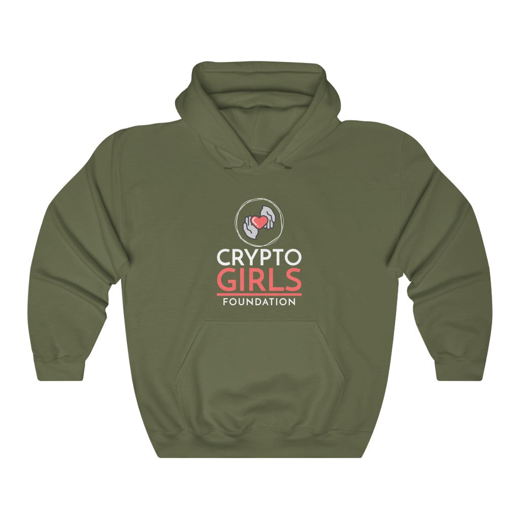 Crypto Girls Foundation Logo Hoodie