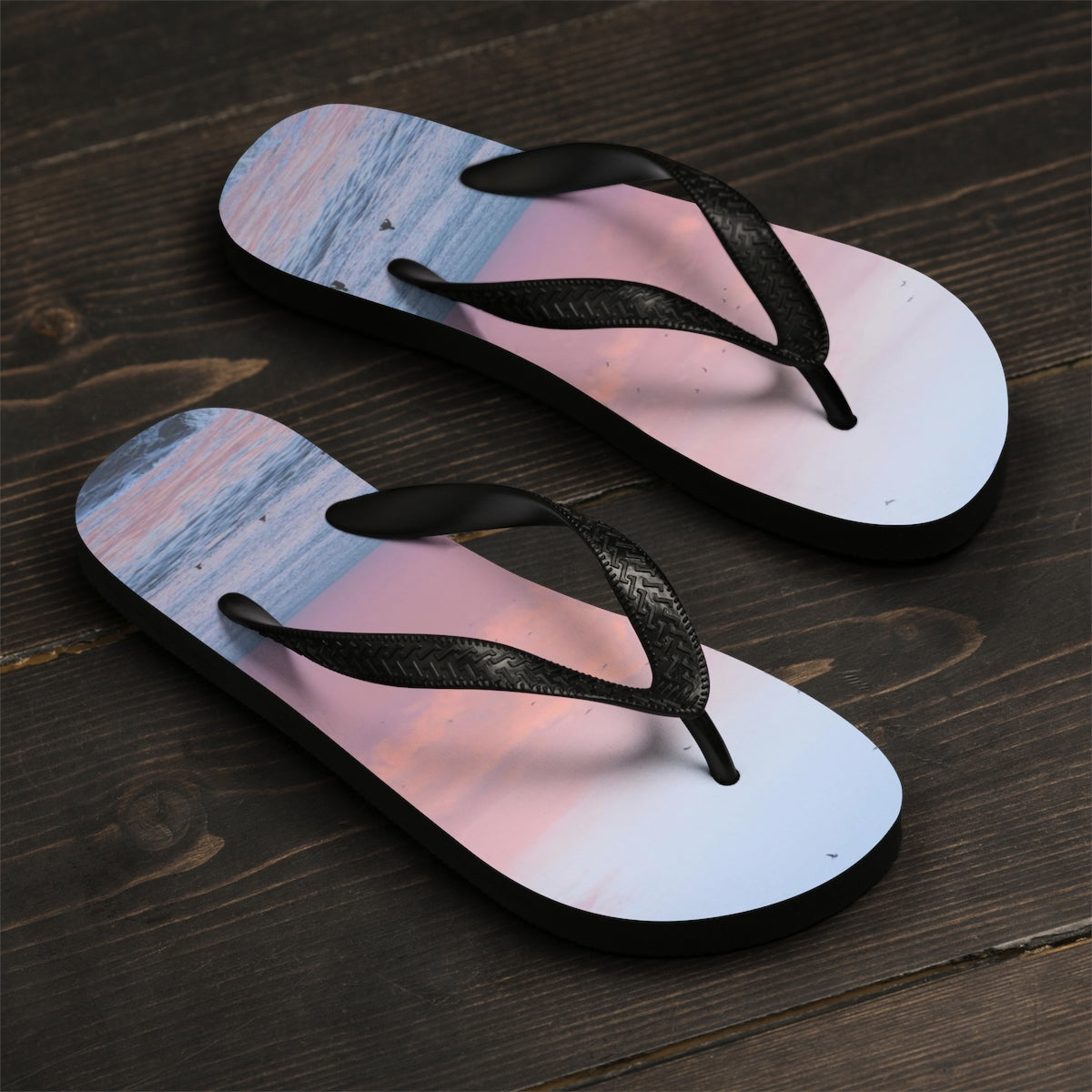 Pink Sunset Flip-Flops - Avion Cuatro