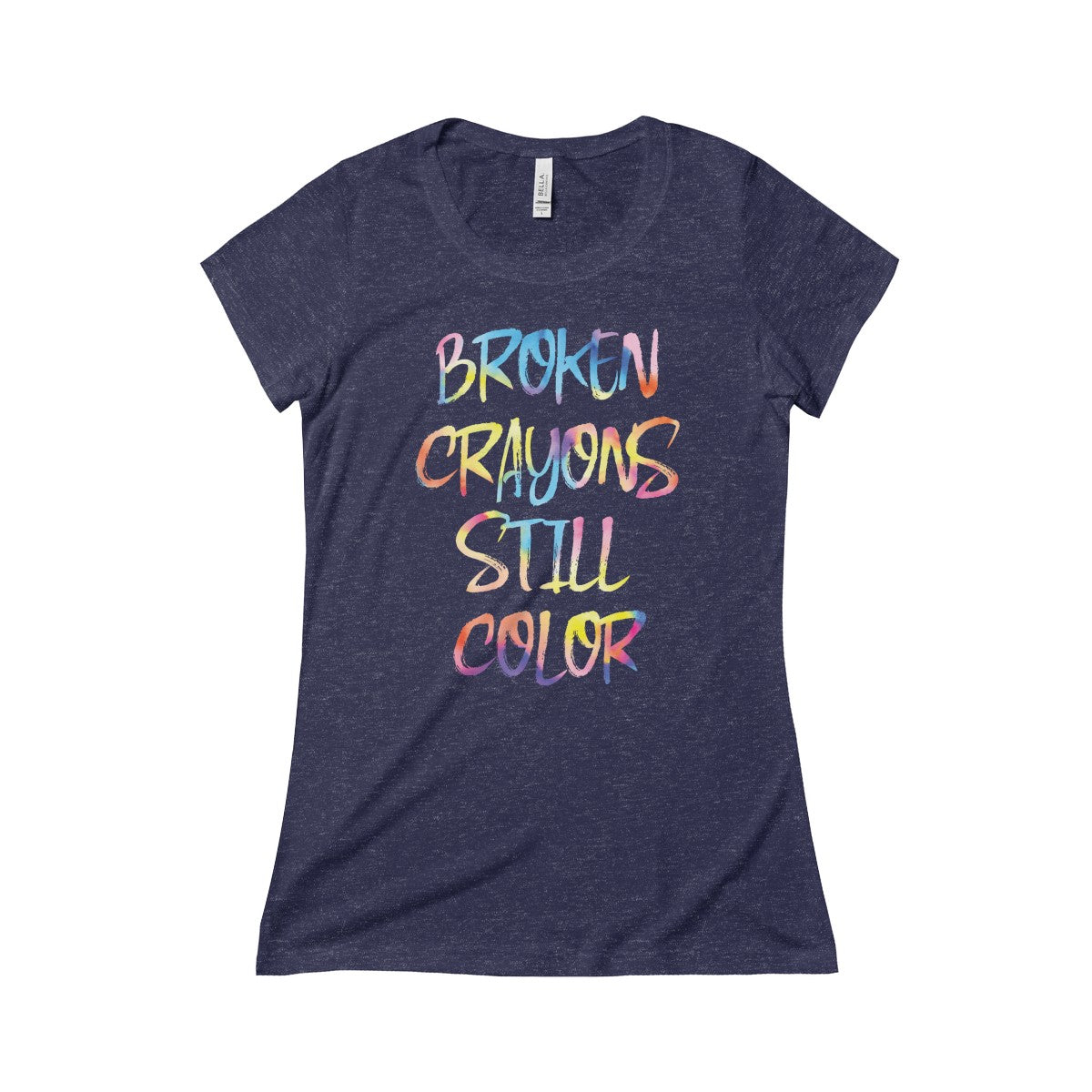 Triblend Broken Crayon Tee - Avion Cuatro
