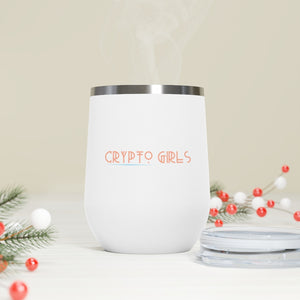 Crypto Girls Wine Tumbler