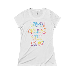 Triblend Broken Crayon Tee - Avion Cuatro