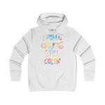 Girlie Broken Crayon College Hoodie - Avion Cuatro