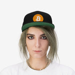 Bitcoin Flat Bill Hat
