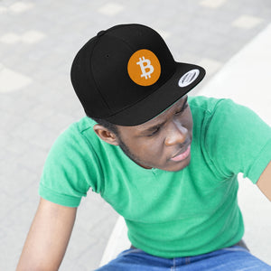 Bitcoin Flat Bill Hat