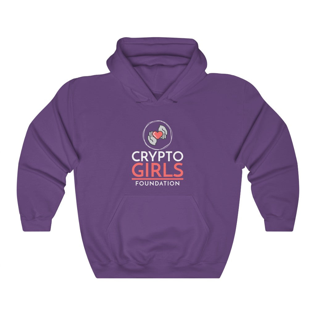 Crypto Girls Foundation Logo Hoodie