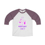 Mommy Juice Tri-Blend 3/4 Raglan Tee - Avion Cuatro