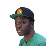 Bitcoin Flat Bill Hat