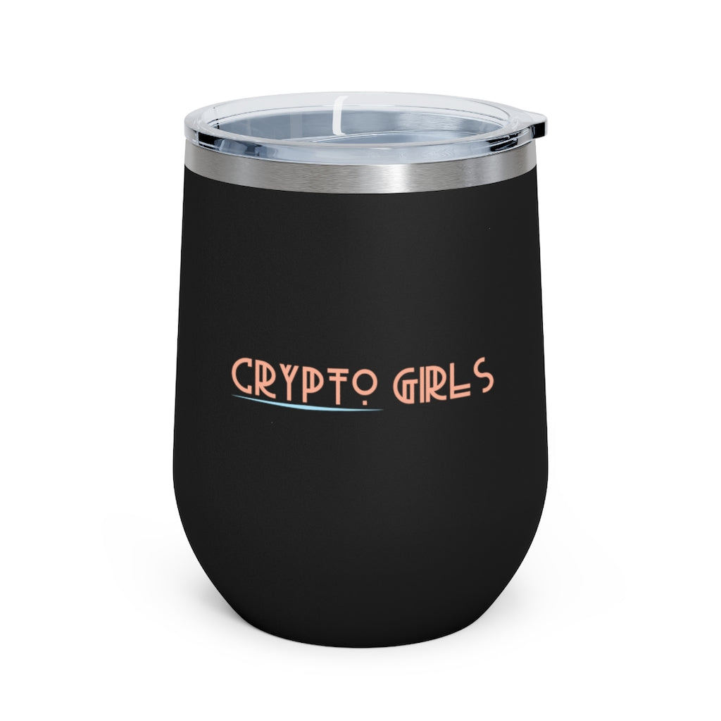 Crypto Girls Wine Tumbler