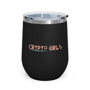 Crypto Girls Wine Tumbler