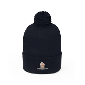 Crypto Girls Pom Pom Beanie