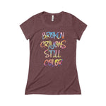 Triblend Broken Crayon Tee - Avion Cuatro