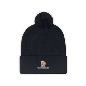 Crypto Girls Pom Pom Beanie