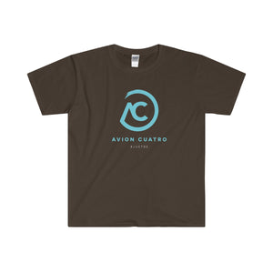 Blue AC Logo Tee - Avion Cuatro