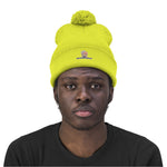 Crypto Girls Pom Pom Beanie