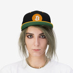 Bitcoin Flat Bill Hat