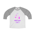 Mommy Juice Tri-Blend 3/4 Raglan Tee - Avion Cuatro