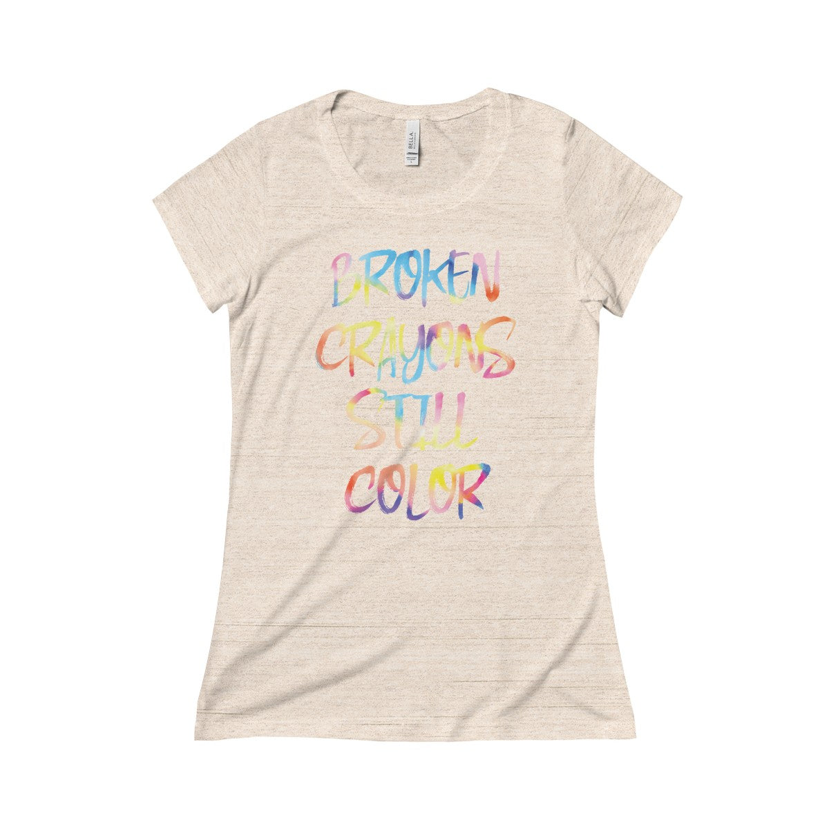 Triblend Broken Crayon Tee - Avion Cuatro