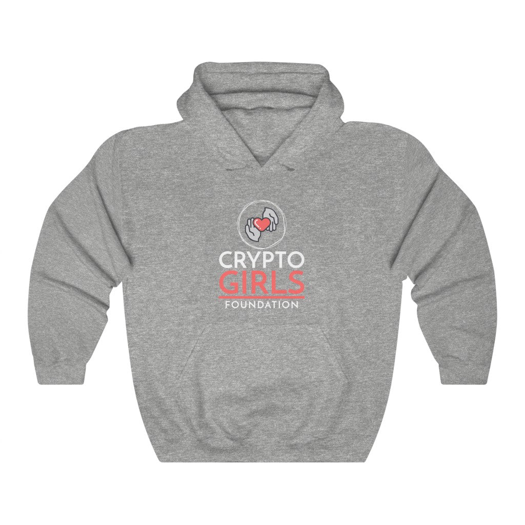 Crypto Girls Foundation Logo Hoodie