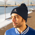Crypto Girls Pom Pom Beanie