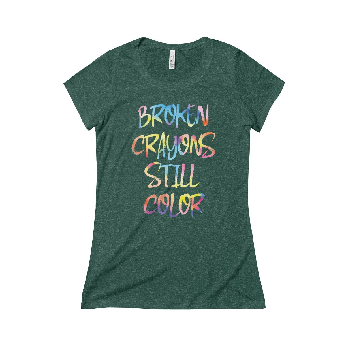 Triblend Broken Crayon Tee - Avion Cuatro