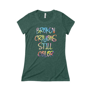 Triblend Broken Crayon Tee - Avion Cuatro