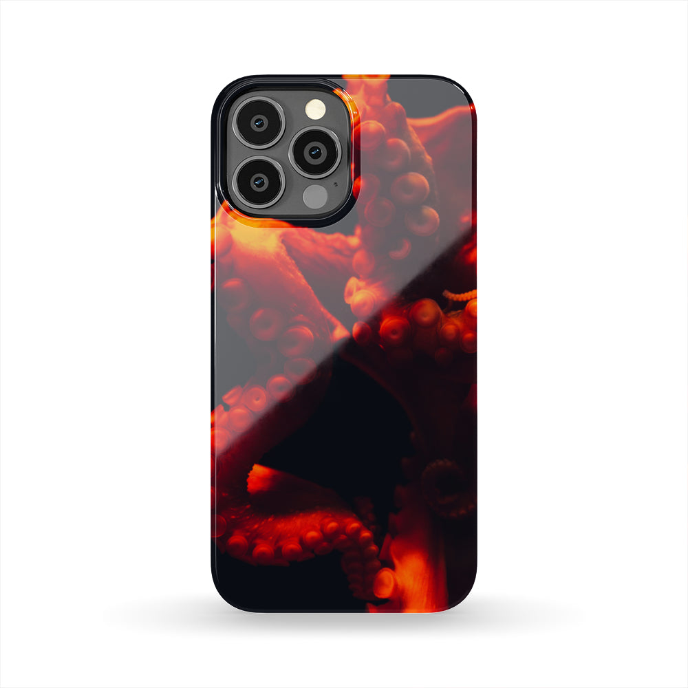 Orange Squid Phone Case