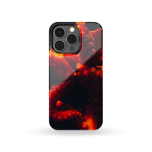 Orange Squid Phone Case