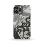 BW Flower Phone Case