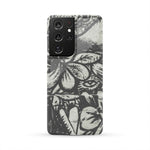 BW Flower Phone Case