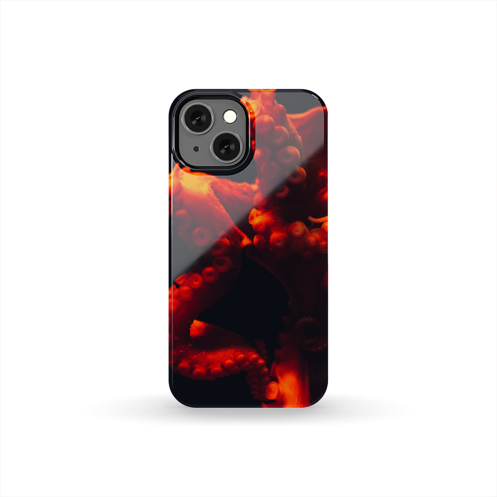 Orange Squid Phone Case