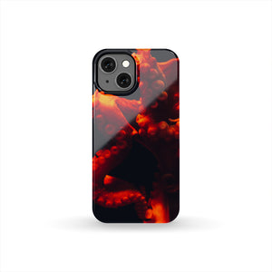 Orange Squid Phone Case