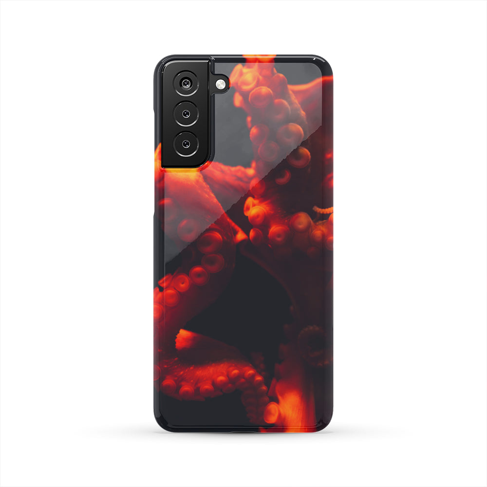 Orange Squid Phone Case