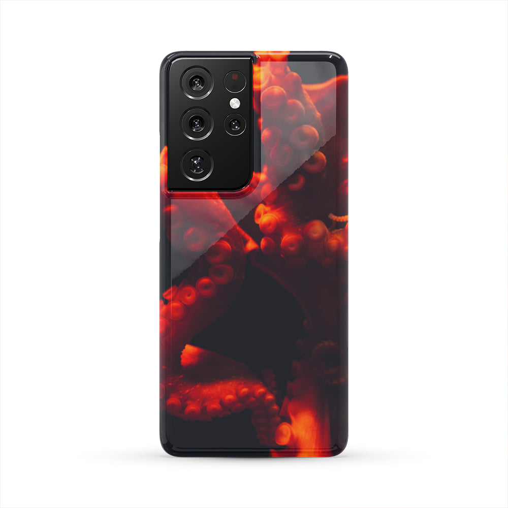 Orange Squid Phone Case