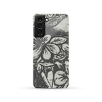 BW Flower Phone Case