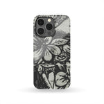 BW Flower Phone Case